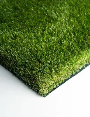 £0.99 • Buy Santorini Artificial Grass 40mm Astro Lawn Fake Turf FREE Next Day Delivery
