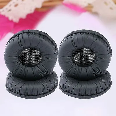 2 Pairs 50mm Earpads Cups Cushion For Headphone SENNHEISER PX100 PX200 PMX200 • £3.66