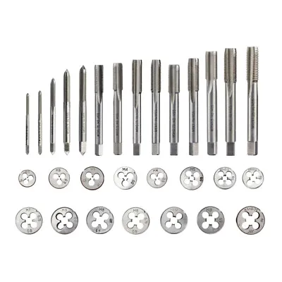 £9.47 • Buy Right Machine Tap And Die Set M2.5-M16 HSS Metric Drill Threading Tool 1 Set