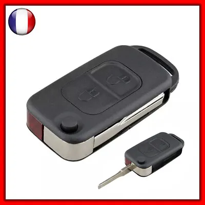 Key Shell For Mercedes Benz W168 W202 W203 W210 W461 A Class E C 2 Buttons Fr • $17.99