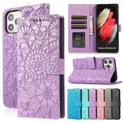 $10.99 • Buy For IPhone 14 13 12 11 Pro Max XS SE 8 7 Wallet Case Leather Magnetic Flip Cover