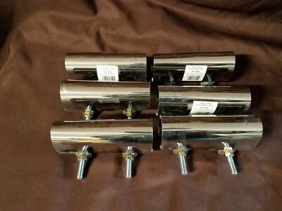 £18.98 • Buy 1-1/2  X 6  Stainless Pipe Repair Clamp