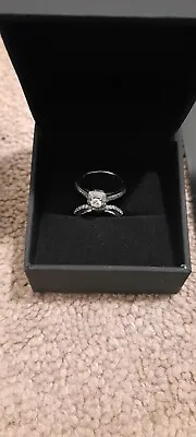 Zales Diamond Wedding Ring Set For Women  • $750