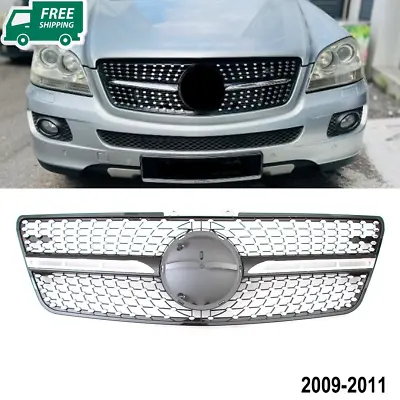 NEW Front Grille Grill For Mercedes W164 2009 2010 2011 ML350 ML63 ML500 ML550 • $99.45