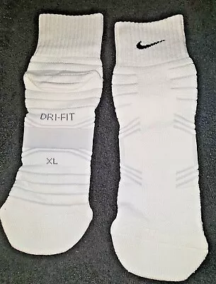 NIKE Vapor ELITE Football Ankle Socks PSX301-911 White XLarge NWOT • $15.29