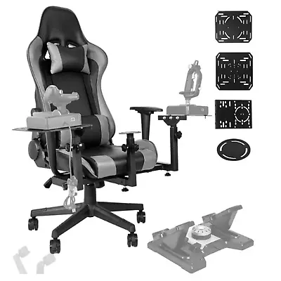 Marada Joystick/Hotas Chair Mount Adjustable Fit Thrustmaster A10C Logitech X56 • $379.99