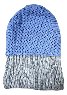 NEFF Women's Light Blue/Grey Iris Beanie Knit Hat New • £7.71