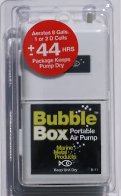 Marine Metal Products B-11 Bubble Box Aerating Pump • $16.98