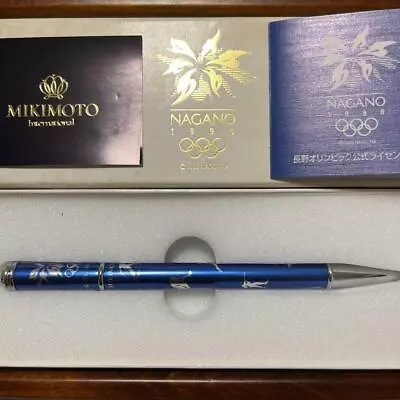 MIKIMOTO Ballpoint Pen Nagano Olympic Officially Licensed Product In Box 13546 • $75