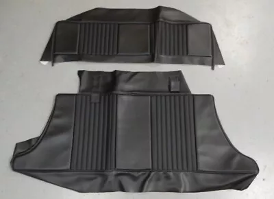 New Rear Seat Upholstery Set Seat Covers MGB GT 1965-72 Black Made In UK • $459.95