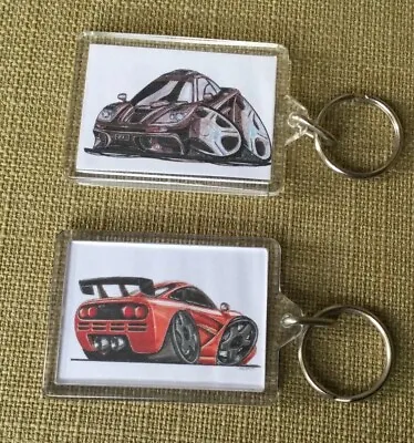 Mclaren Caricature Keyrings MoleArt • £10