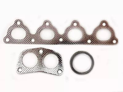 88-00 Civic D15 D16 SOHC Exhaust Header Downpipe Gasket Kit And Donut Gaskets • $999.99