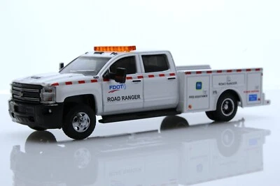 $13.95 • Buy 2018 Chevy Silverado 3500 Dually Pickup Truck Florida DOT 1:64 Diecast Model