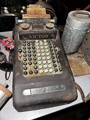 Vintage Original Victor Cash Register Store Retail 1920s • $190