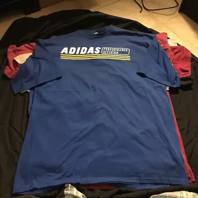 Vintage Adidas Performance Division Blue Shirt • $25