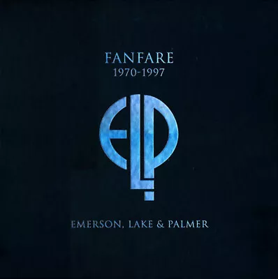EMERSON LAKE & PALMER Fanfare DELUXE BOX 18CD 3LP 2 7  + Goodies MINUS BLU-RAY • $179.99