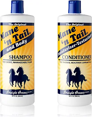 Mane 'N Tail - The Combo Deal Shampoo And Conditioner - 32Oz - 946Ml Genuine • £46.69