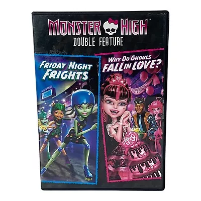 Monster High Double Feature Friday Night Frights Why Do Ghouls Fall In Love DVD • $16