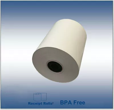 3 1/8  (80mm) X 230' BPA Free Thermal Receipt Paper Rolls W/ Splice* - 50 Rolls • $56.90