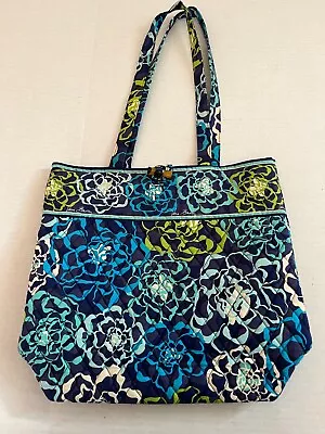 Vera Bradley Toggle Tote Bag Katalina Blues - New Without Tags • $13.99