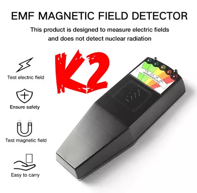 K2 Digital Handheld 5 LED Gauss EMF Meter For Ghost Hunting/Personal Safety • $16.34