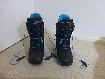 Burton Ion Infinite Ride 4 Liner Snowboarding Boots (Size 10) • £150