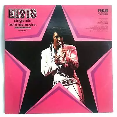 Elvis Presley ‎– Elvis Sings Hits From His Movies - Volume 1 Vinyl LP 12'' • $106.39