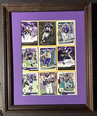 Minnesota Vikings NFL Frameable Sports Cards Decor Wall Art Collage Gift • $19.99