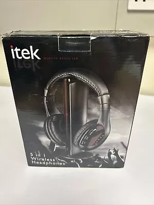 ITEK 5 In 1 Wireless Headphones - Model No. 158016 • £10