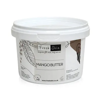 500g Mango Butter - 100% Pure & Natural - Vegan Friendly - Aromatherapy • £8.45