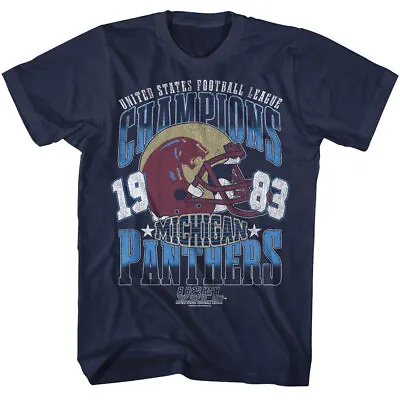 USFL Michigan Panthers Champions 1983 Men's T-Shirt American Football League Uni • $23.99