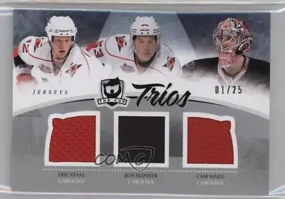 2010-11 The Cup Trios Jerseys /25 Eric Staal Jeff Skinner Cam Ward Rookie RC • $46.53