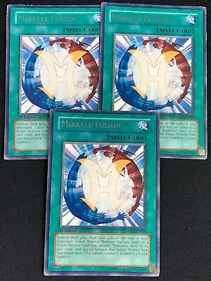 Yugioh Miracle Fusion Crv-en039 1st Rare X3 (mp) • $4.99