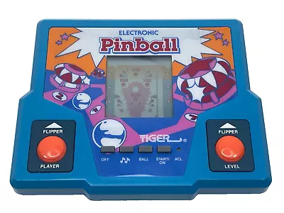 Tiger Electronics Pinball Handheld Game Vintage 1987 TESTED WORKS 80s Video Game • $12.99