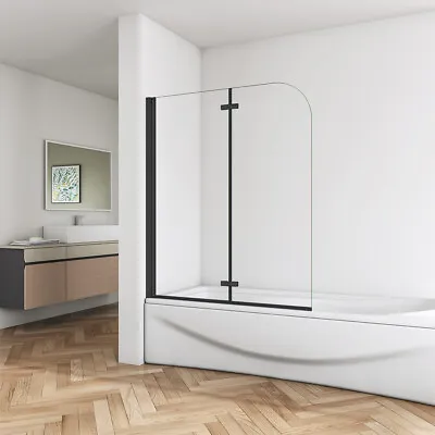 £82 • Buy Bath Shower Screen Pivot Folding Hinge Panel Door NANO Easy Clean Glass H-1400mm