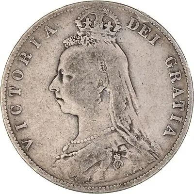 British | United Kingdom | 1/2 Crown Coin | Silver | Victoria | 1887 - 1892 • $75.30