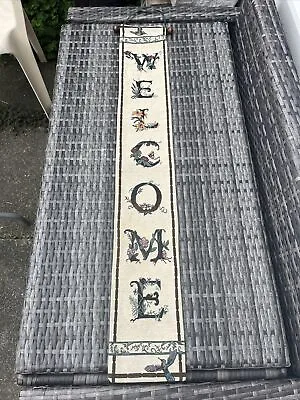 £11.99 • Buy ‘Welcome’ Wall Hanging Bell Pull