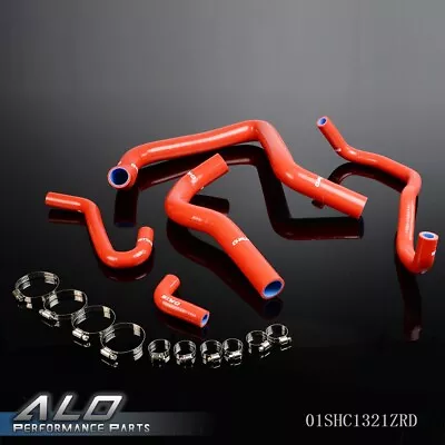 Red Silicone Radiator Hose Kit Fit For Honda Acura Integra DC2 DB6/DB8 B18C • $43.03