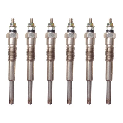 6x Glow Plugs Fit Toyota Landcruiser 60 70 80 Series 3B 2H 1HZ 8/88-99 Diesel • $38.43
