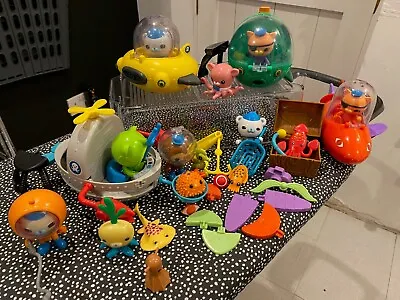 USED - Selection Of Octonauts Figures & Prop PLUS 2 Octonauts Puzzles (35 Pces) • £15