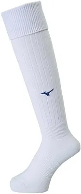 MIZUNO Soccer Wear Stockings P2MX8061 25-27cm Unisex Long Socks White Surf Blue • $76.43