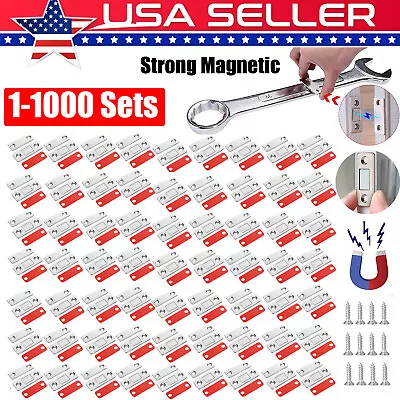 Ultra Thin Cabinet Door Magnetic Catch For Drawer Cabinet Latch Closures Lots • $255.93