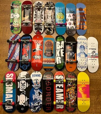 Tech Deck Lot Of  22 Finger Boards Skateboard Used Lot • $19.99