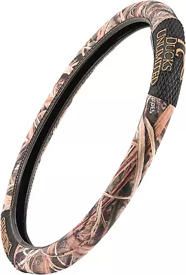 Camo Steering Wheel Cover | Black/Shadow Grass Blades Hunting & • $40.69