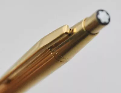 Vintage Montblanc Noblesse Gold Plated Ballpoint Pen Germany • $49.99