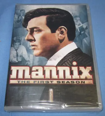 Mannix: The First Season (DVD 1967) .. Sealed New Shrink Wrap Torn A Bit • $7.19