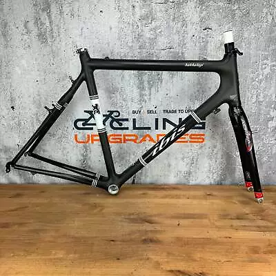 Ibis Hakkalugi 57cm Rim Brake Carbon CX Frameset 700c With Alpha Q Fork 1976g • $512.95