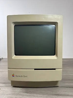 PARTS REPAIR Apple M1420 Macintosh Classic Computer  Knocking Noise When Powered • $99