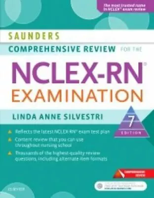 $5.07 • Buy Saunders Comprehensive Review For The Nclex-Rn? Examination