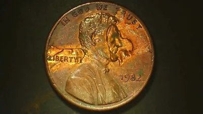 $200 • Buy 1982 Penny With Severe Brockage Going On